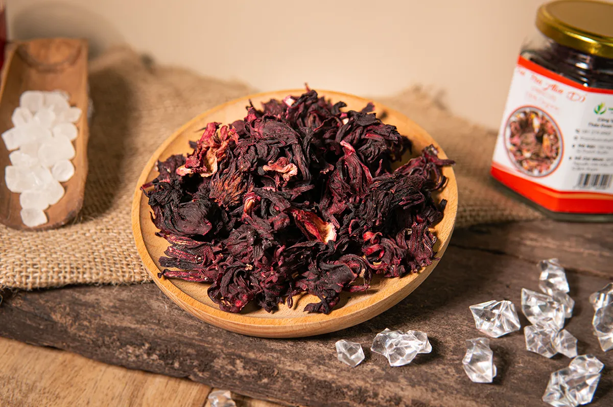 Trà Hibiscus (Atiso Đỏ)